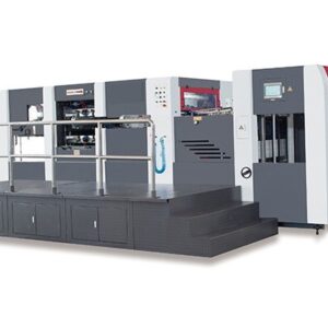 1060 Fully Automatic die cutting machine with stripping for cardboard