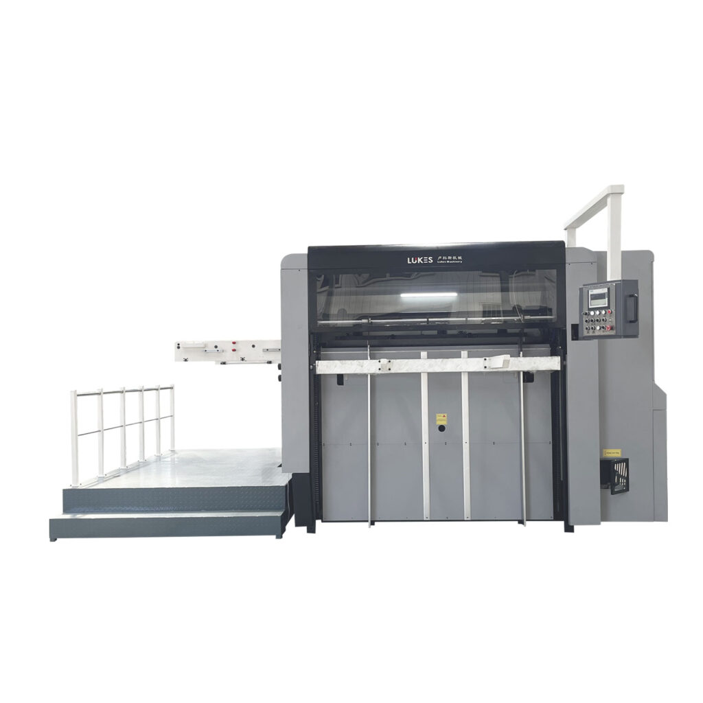 Semi automatic die cutting creasing machine