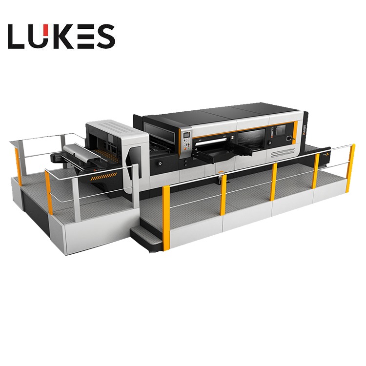 1060 high speed automatic die cutting machine with stripping for cardboard with 8000speed