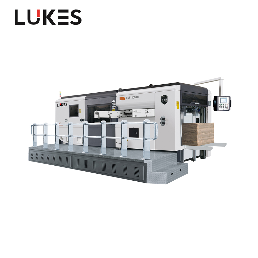 Semi automatic corrugated paper die cutting machine