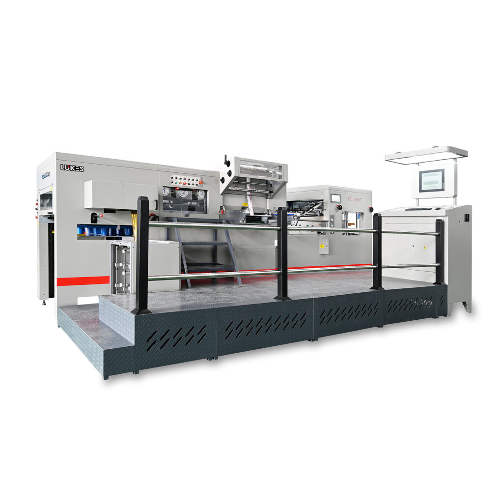 automatic hot stamping&die cutting machine